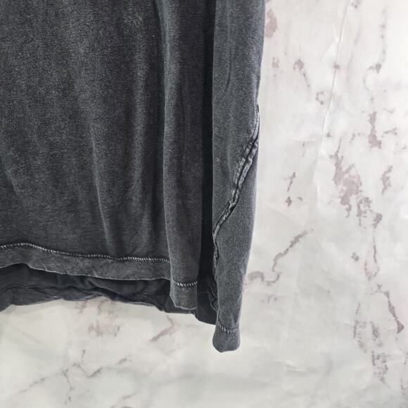 Anthropologie T Shirt Womens Medium Gray Boxy Crew Novia Jonatan Possibilities - Picture 4 of 9